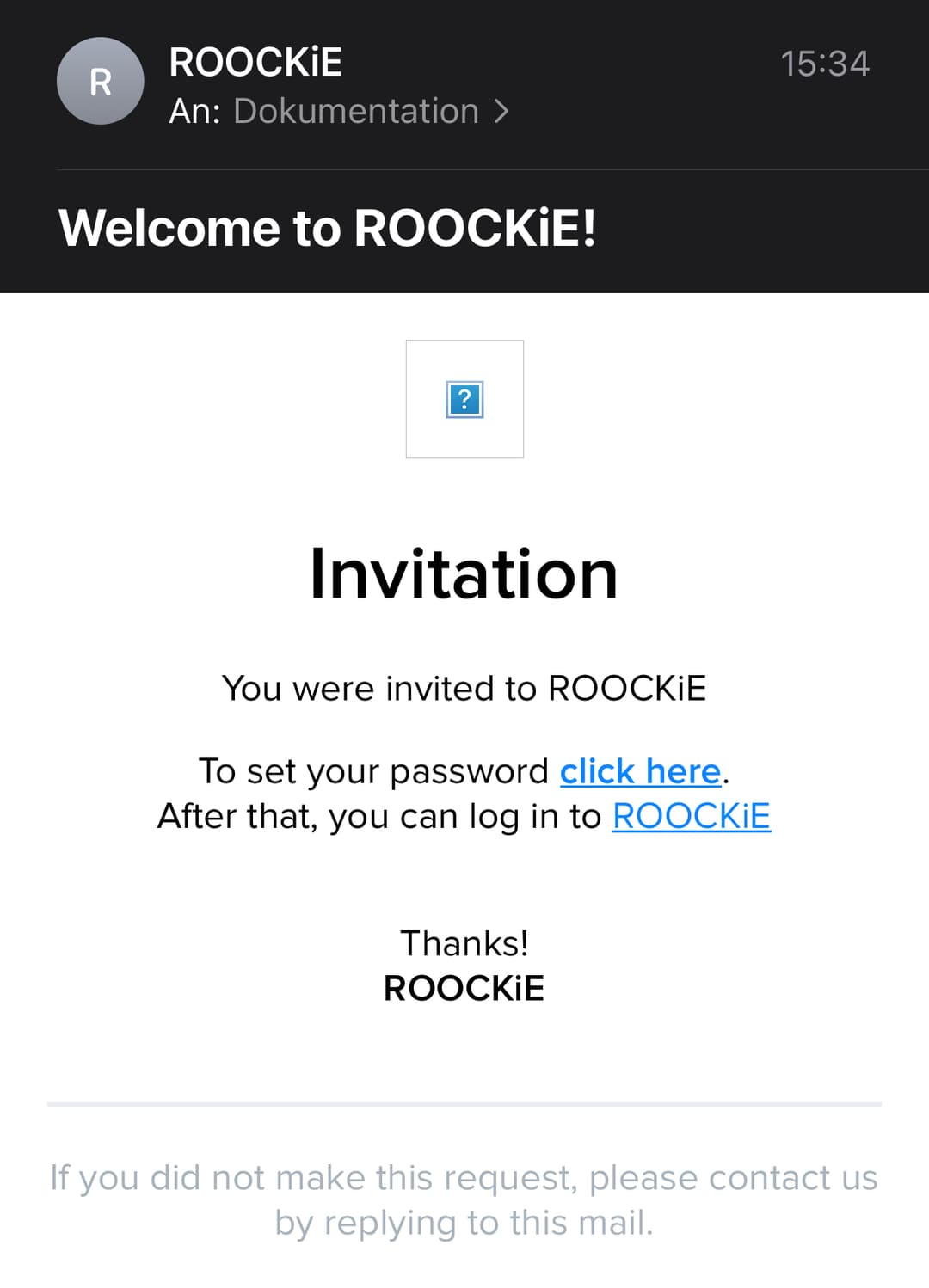 Invitation Mail